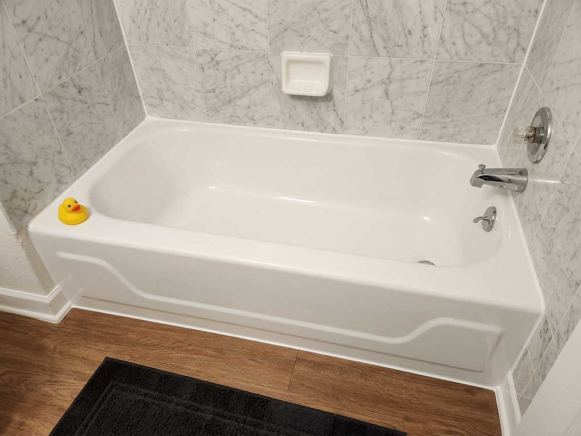 refinished tub